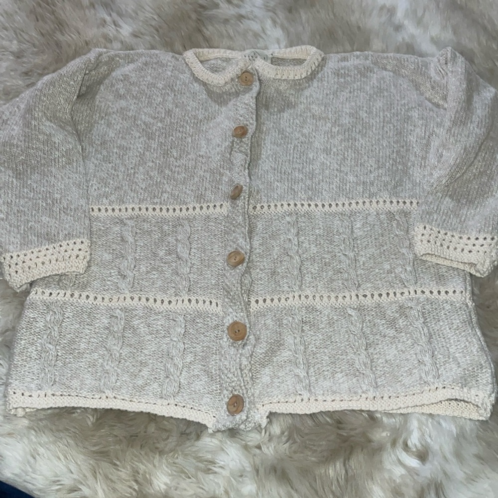 Tivoli tan cardigan medium